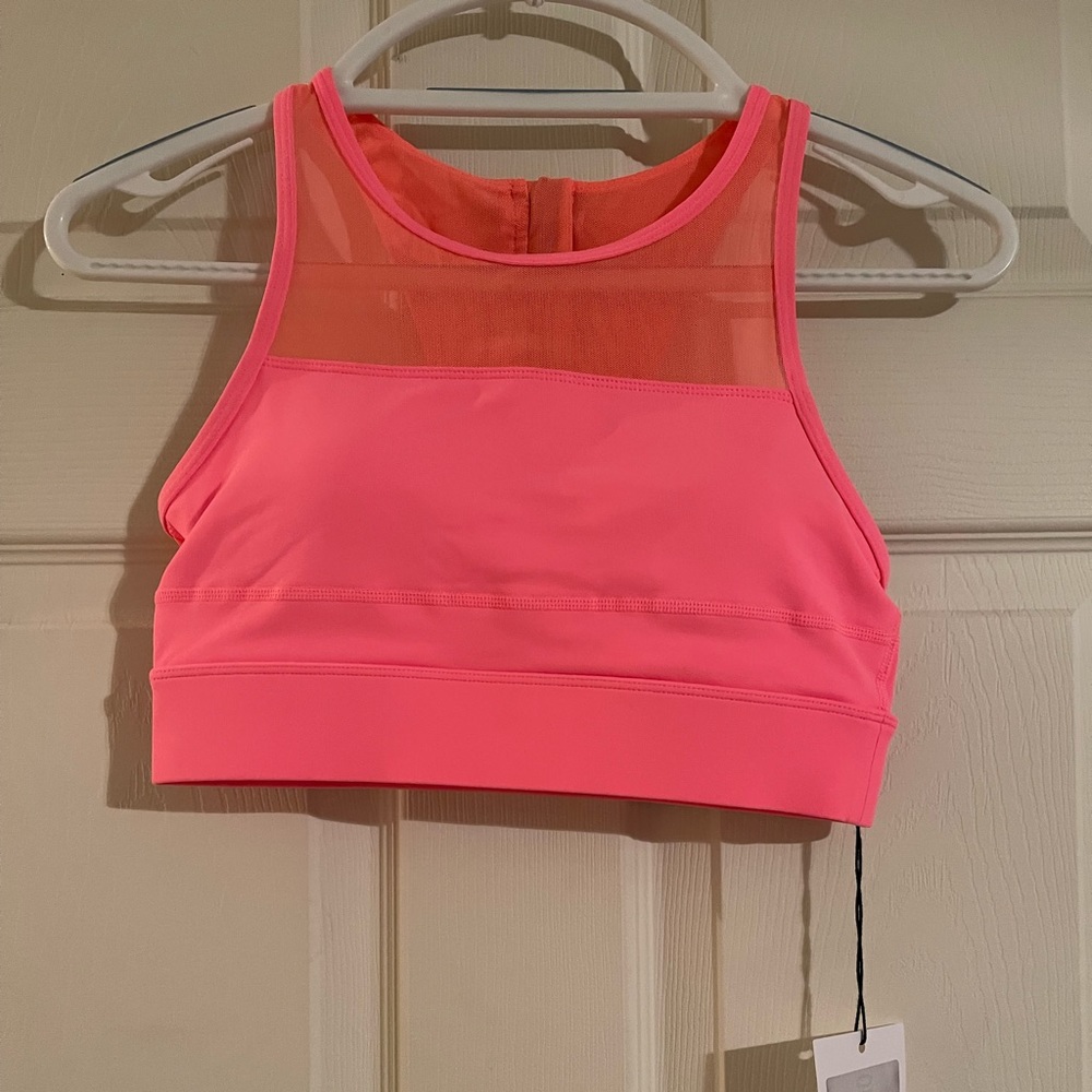 Zyia All Star bra in coral size small. New!